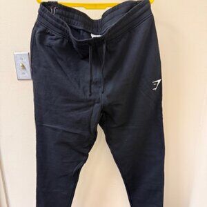 NWOT - Gymshark Black Joggers - Size Large